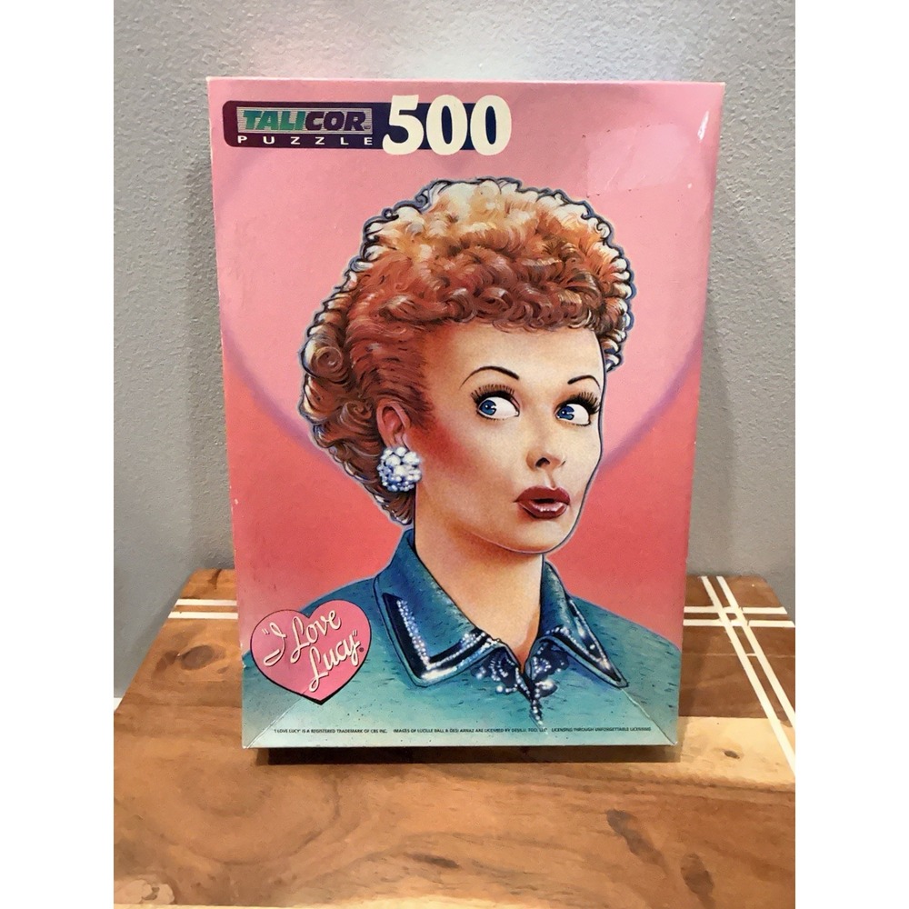 Puzzle I LOVE LUCY 500 Piece Talicor Jigsaw 13" x 19" #1440 Sealed 1997